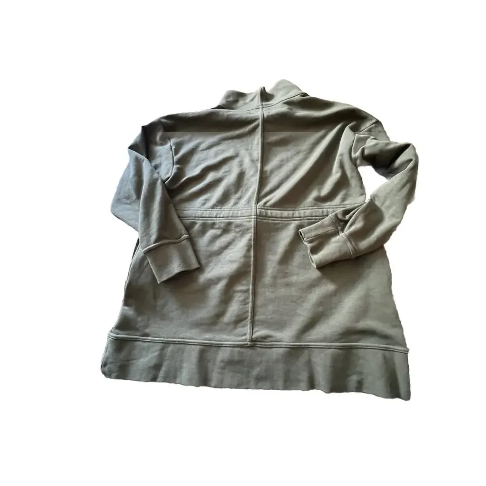 Nike Women Sz Large L Green Dri-FIT Get Fit Pullover Training Top (DD6140-222)